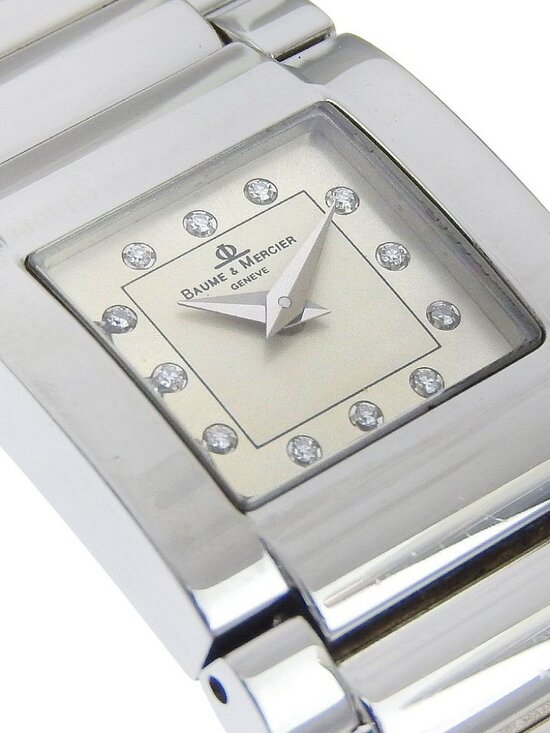 Baume & Mercier catwalk Watches MV045219 12P diamond IvoryDial Stainless S... main image 5